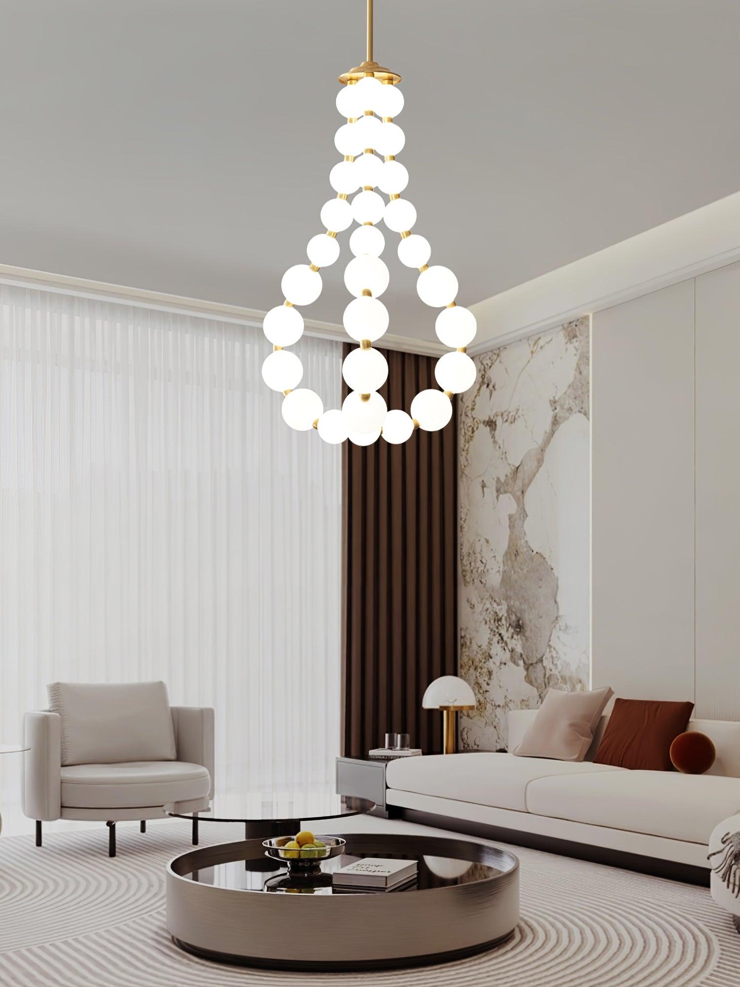 Eamo Modernl Chandelier-Neutral Decor