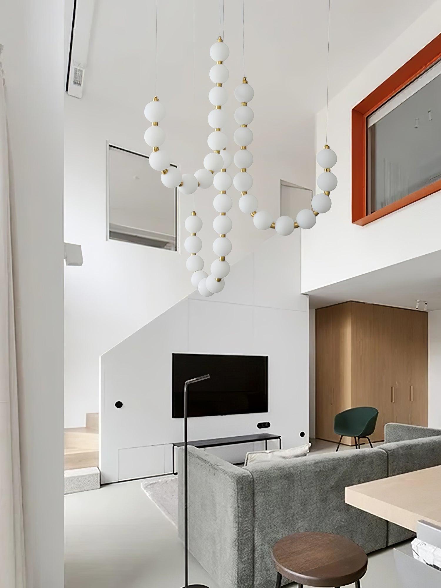 Eamo Modernl Chandelier-Neutral Decor