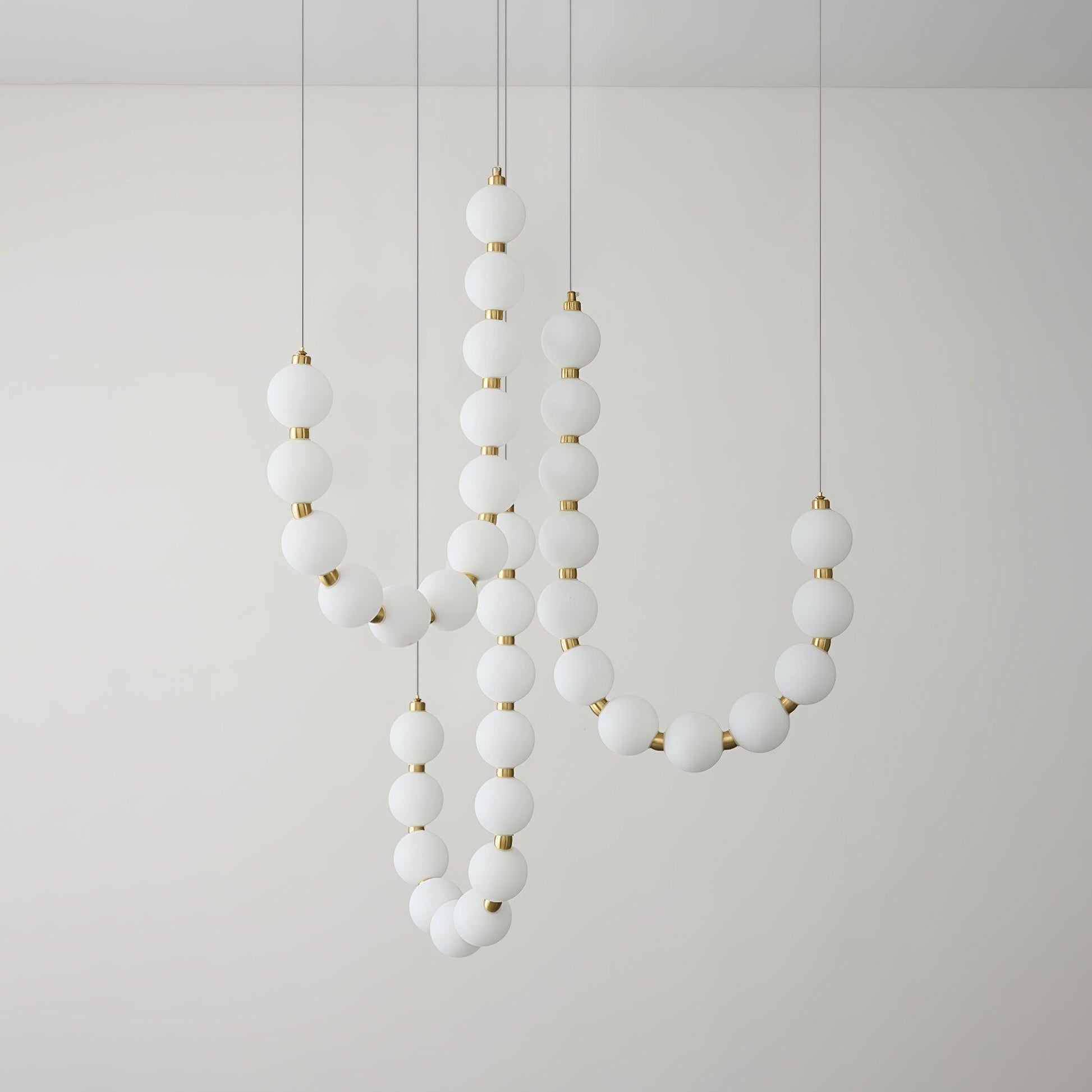 Gem Modern Acrylic Chandelier-Neutral Decor