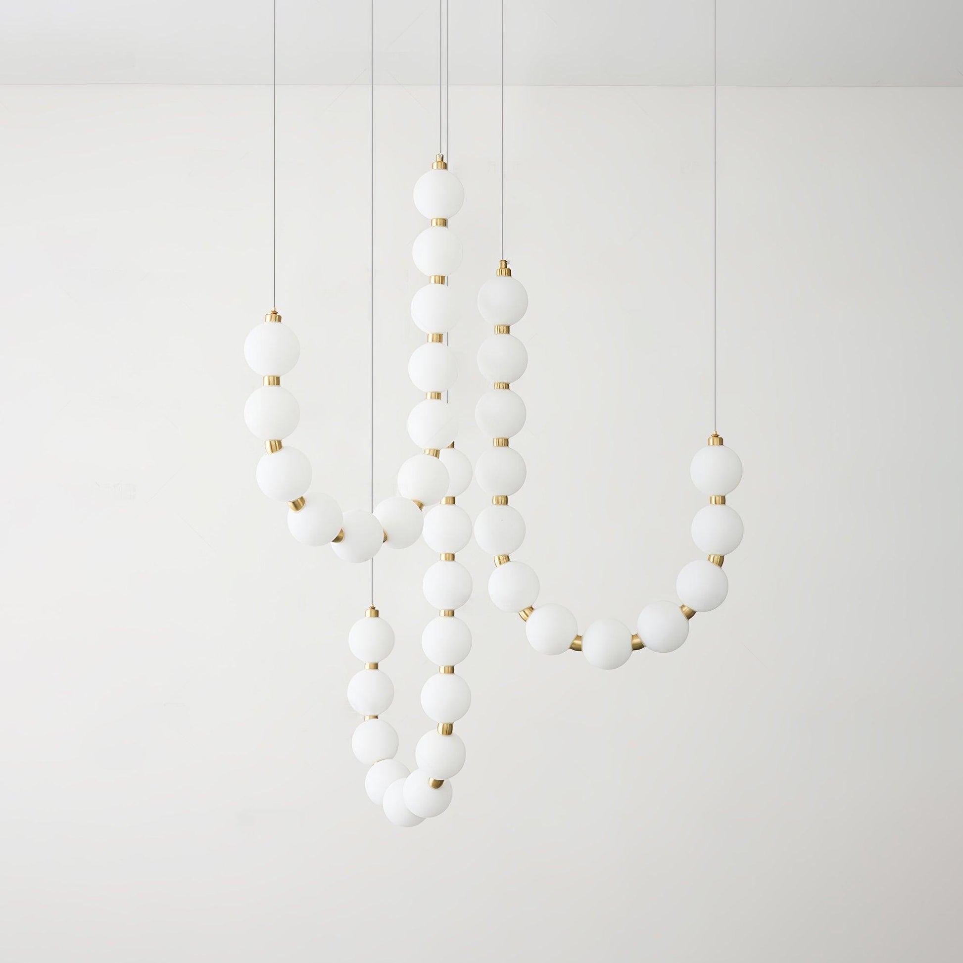 Gem Modern Acrylic Chandelier-Neutral Decor