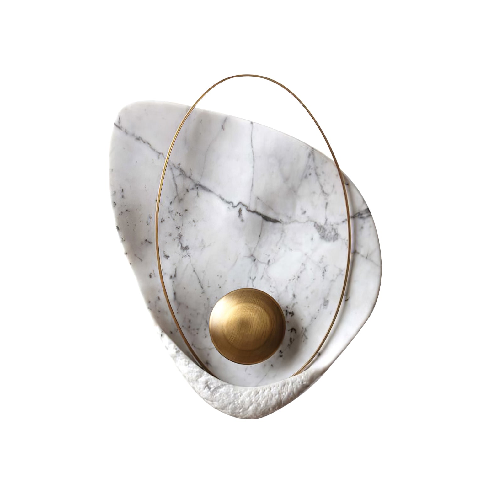 Vethaora Premium Nordic Art Pearl Resin Wall Lamp-Neutral Decor