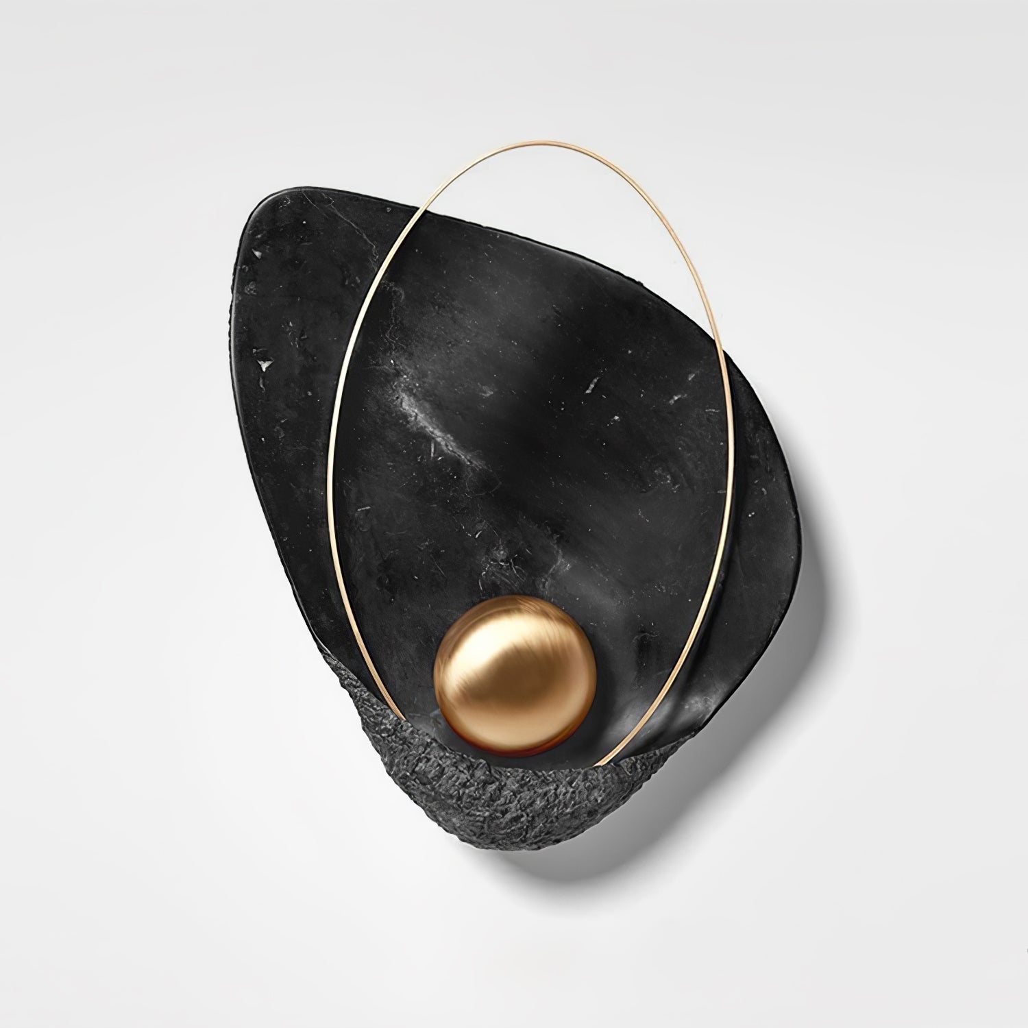 Vethaora Premium Nordic Art Pearl Resin Wall Lamp-Neutral Decor