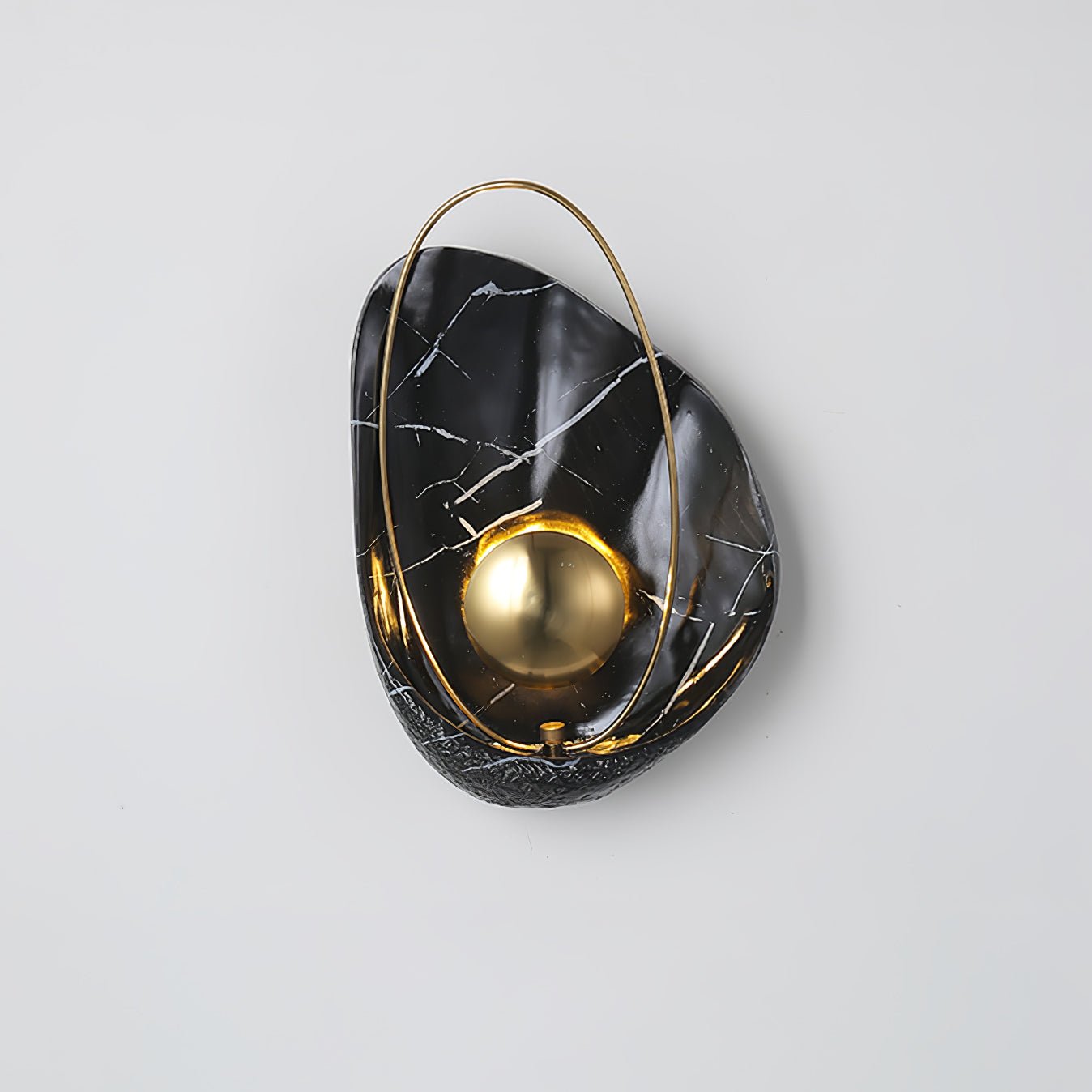 Vethaora Premium Nordic Art Pearl Resin Wall Lamp-Neutral Decor