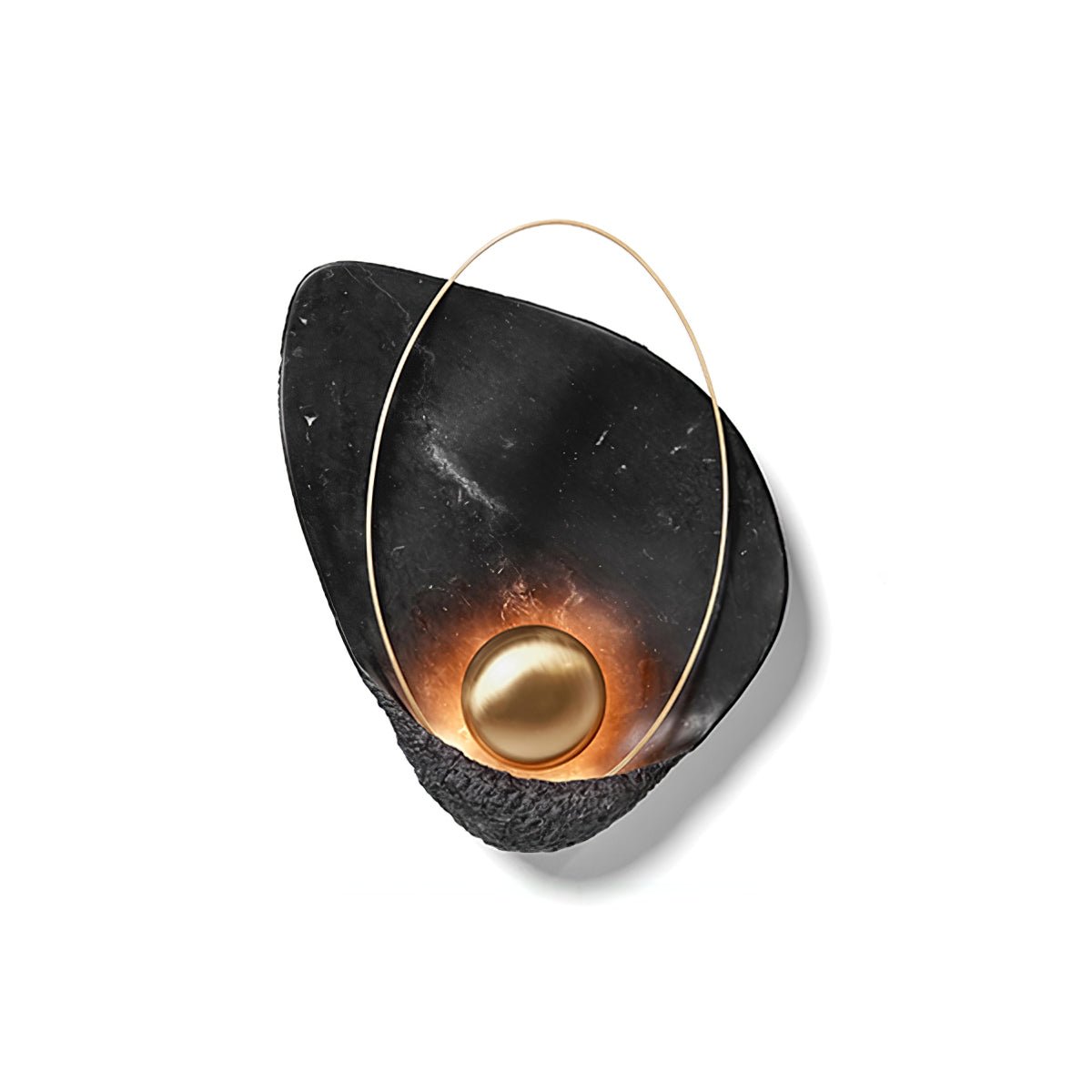 Vethaora Premium Nordic Art Pearl Resin Wall Lamp-Neutral Decor