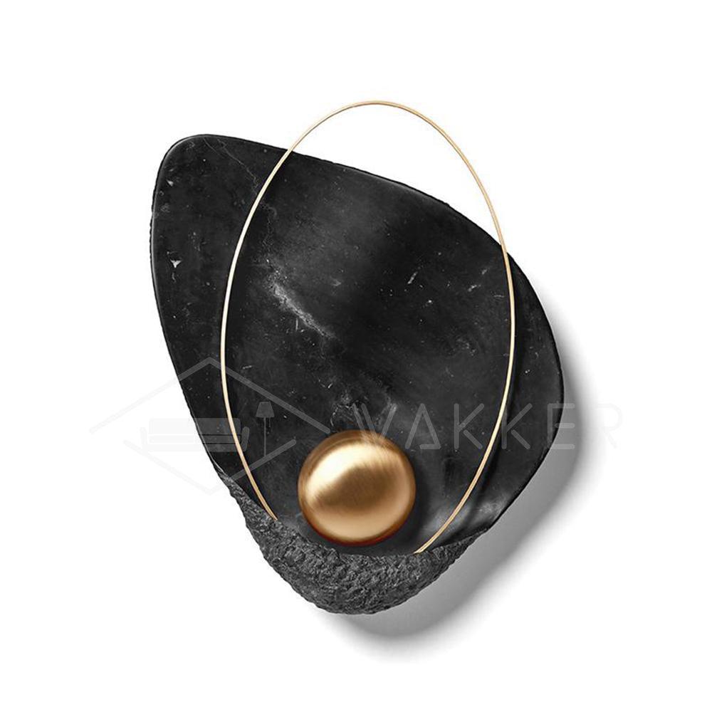 Vethaora Premium Nordic Art Pearl Resin Wall Lamp-Neutral Decor