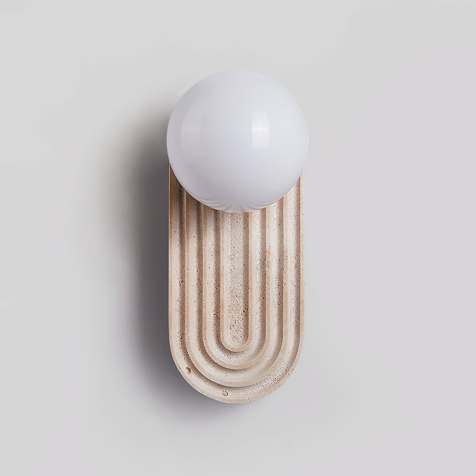 Pebivo Travertine Wall Lamp
