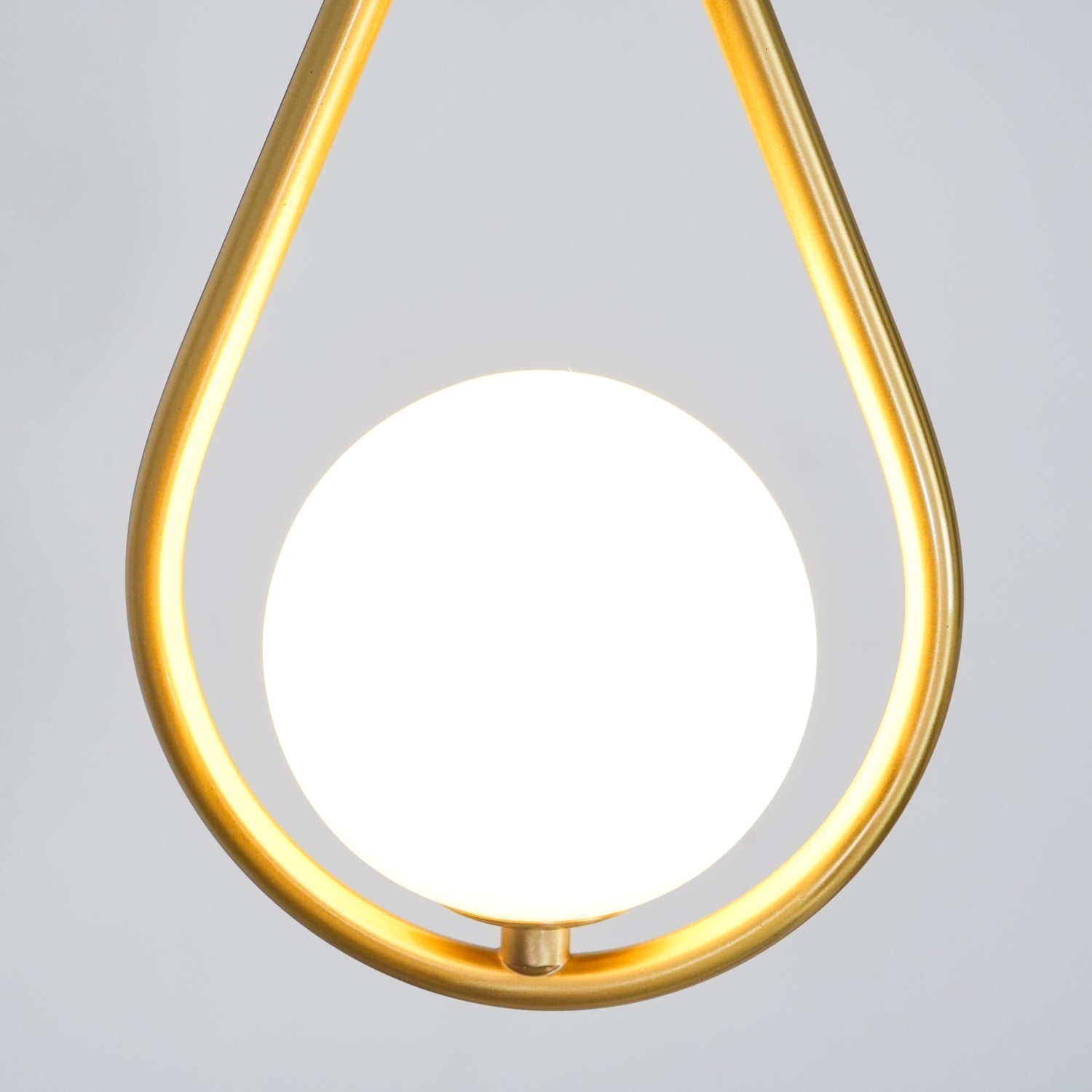 Droplet Modern Brass Pendant Light-Neutral Decor