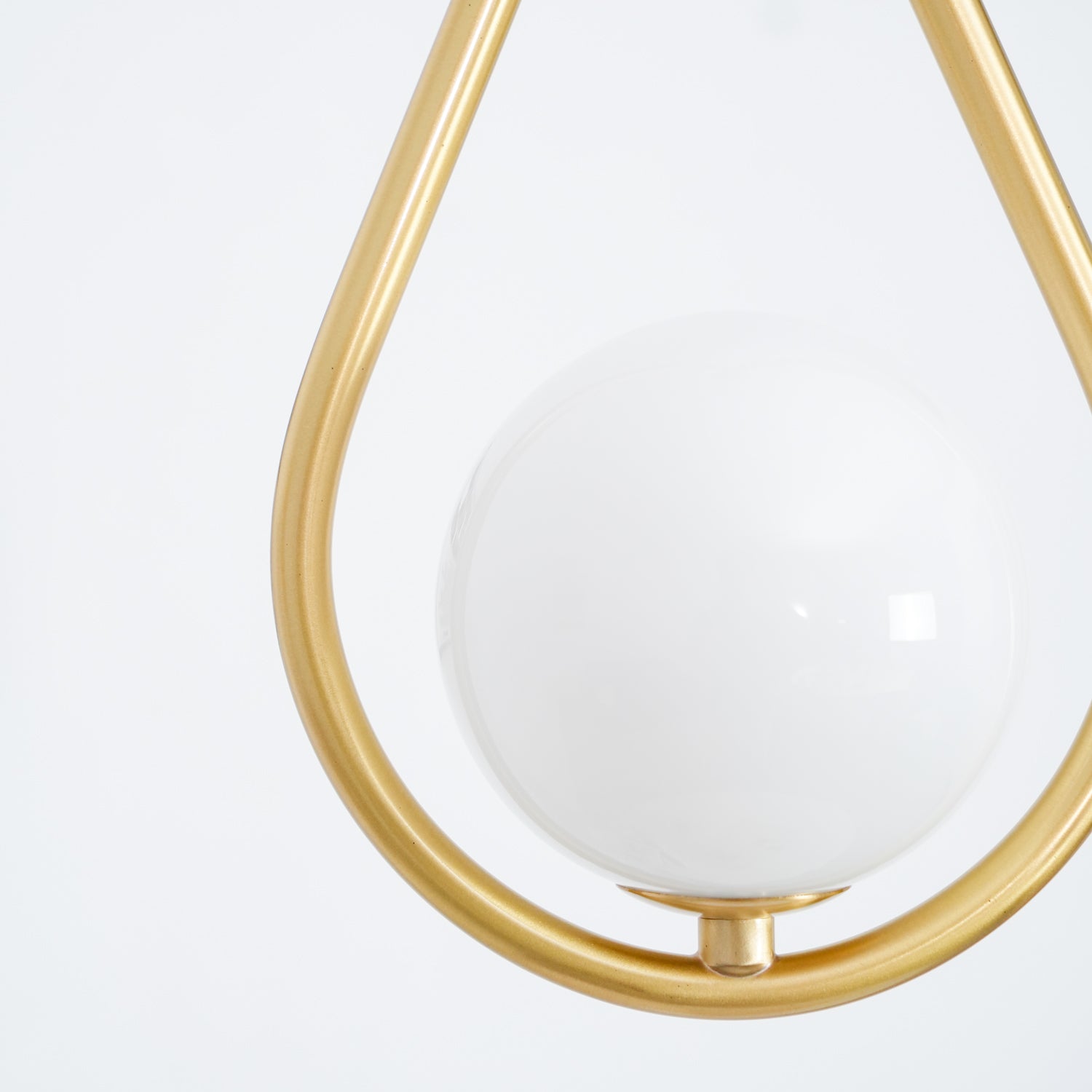 Droplet Modern Brass Pendant Light-Neutral Decor