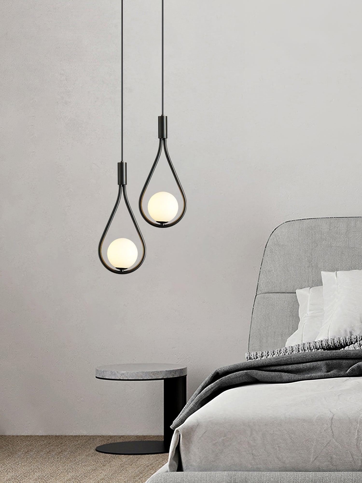 Droplet Modern Brass Pendant Light-Neutral Decor