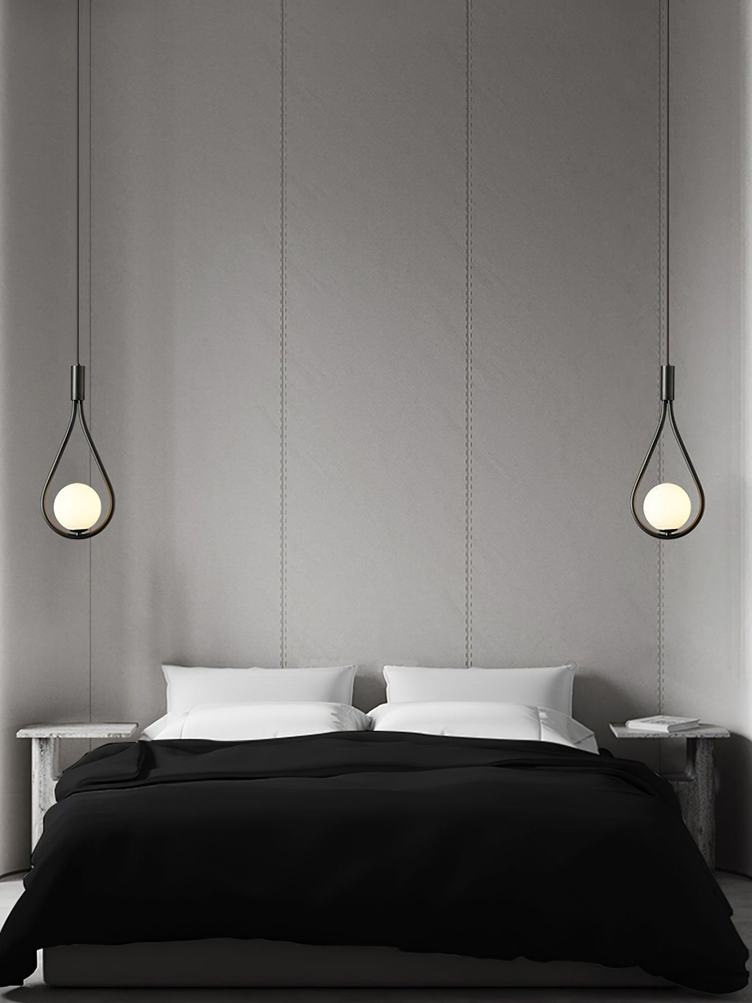 Droplet Modern Brass Pendant Light-Neutral Decor