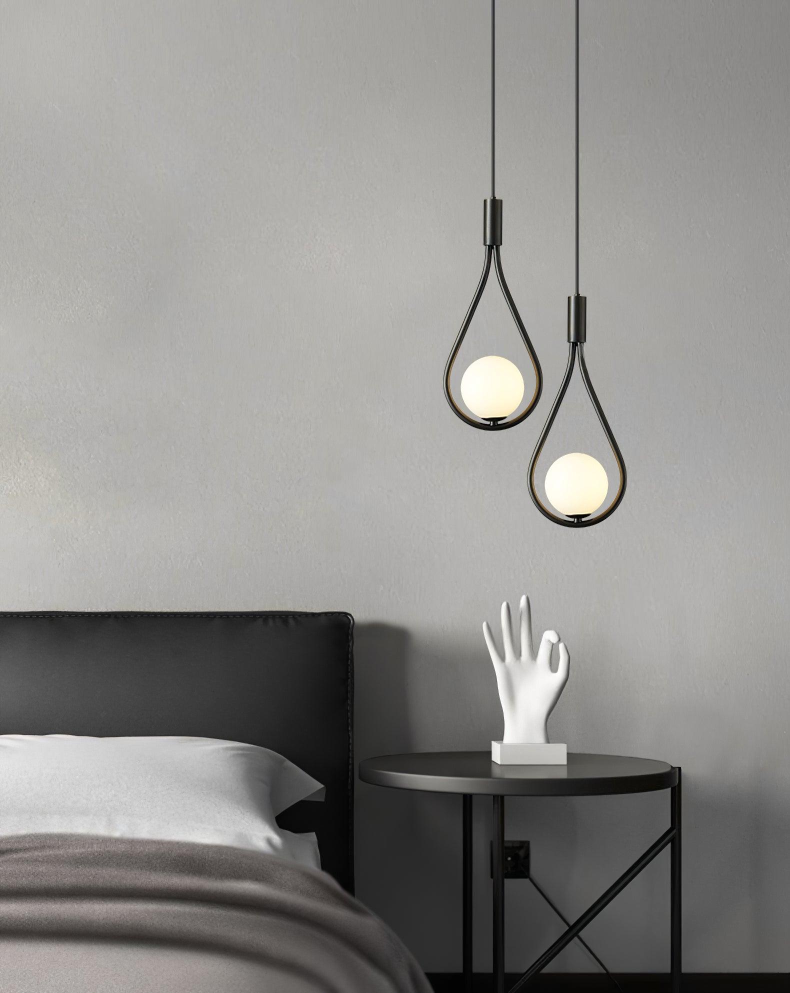 Droplet Modern Brass Pendant Light-Neutral Decor