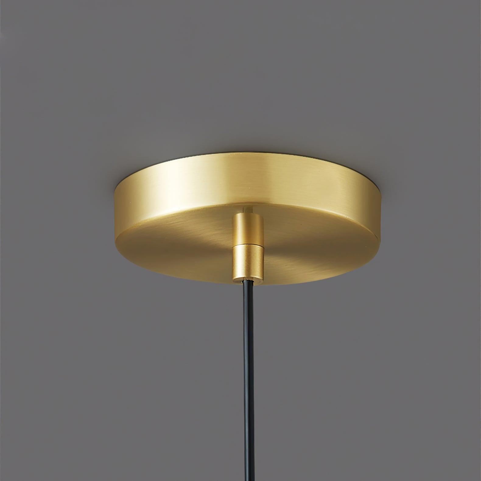 Droplet Modern Brass Pendant Light-Neutral Decor