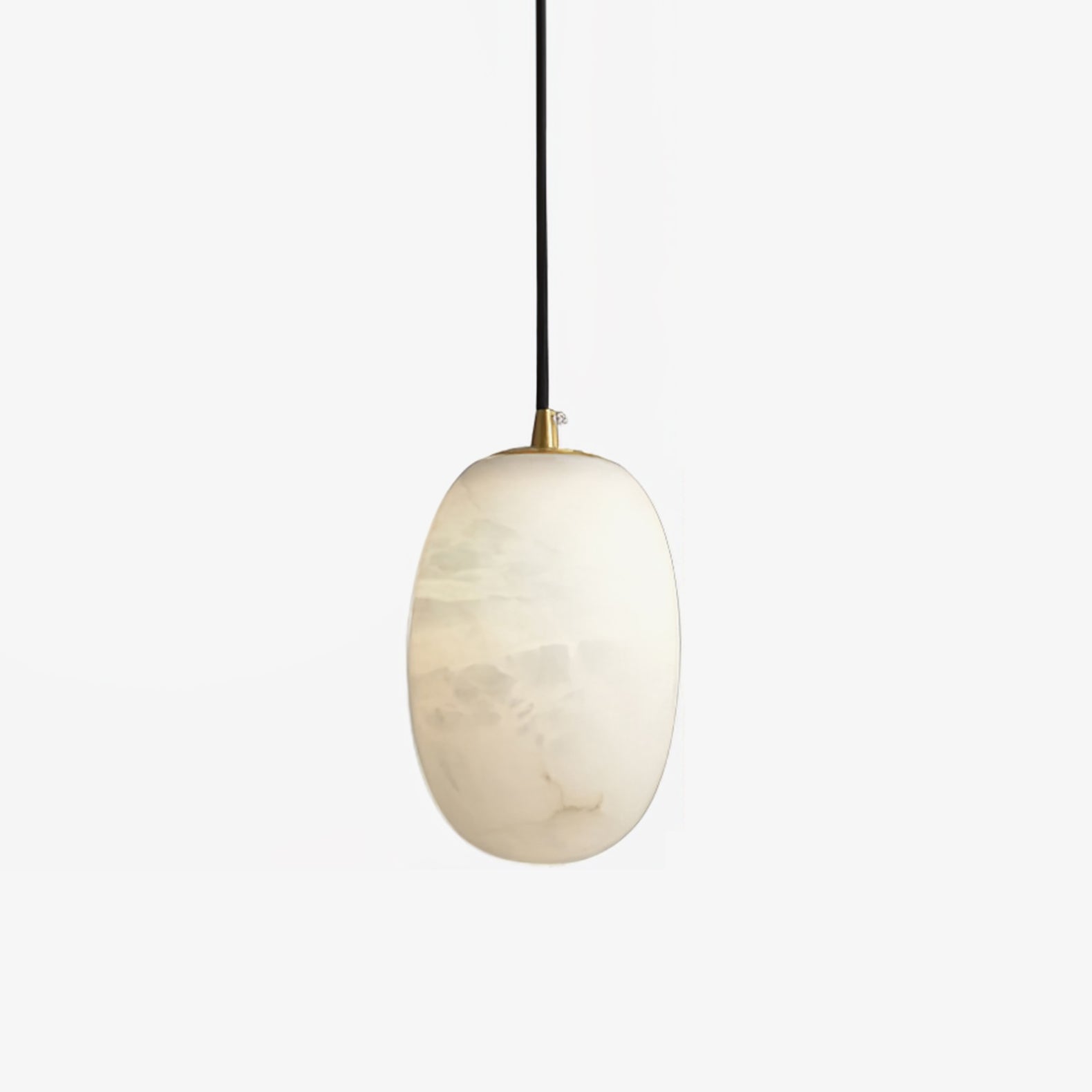 Luxor Alabaster Pendant Light-Neutral Decor
