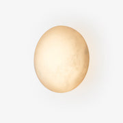 Eurthais Minimalist Alabaster Wall Light-Neutral Decor