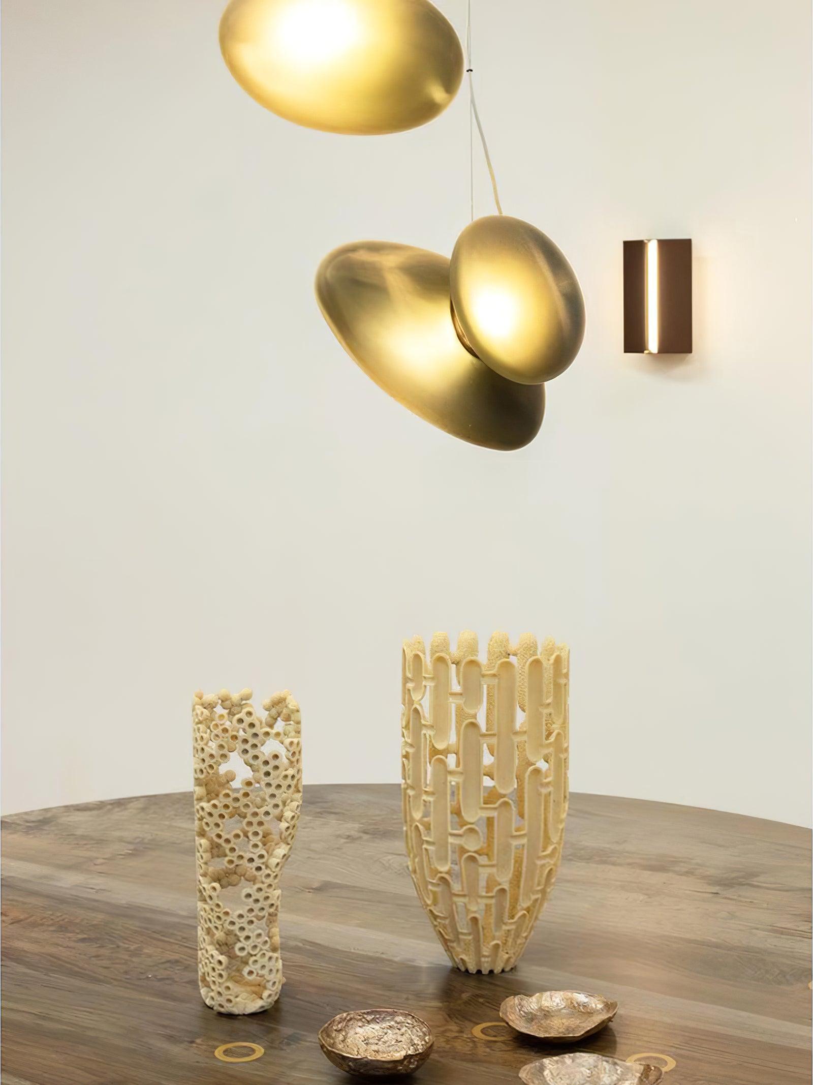 Mervan Frosted Glass Pendant Light-Neutral Decor