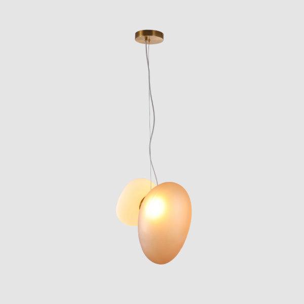 Mervan Frosted Glass Pendant Light-Neutral Decor