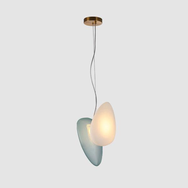 Mervan Frosted Glass Pendant Light-Neutral Decor