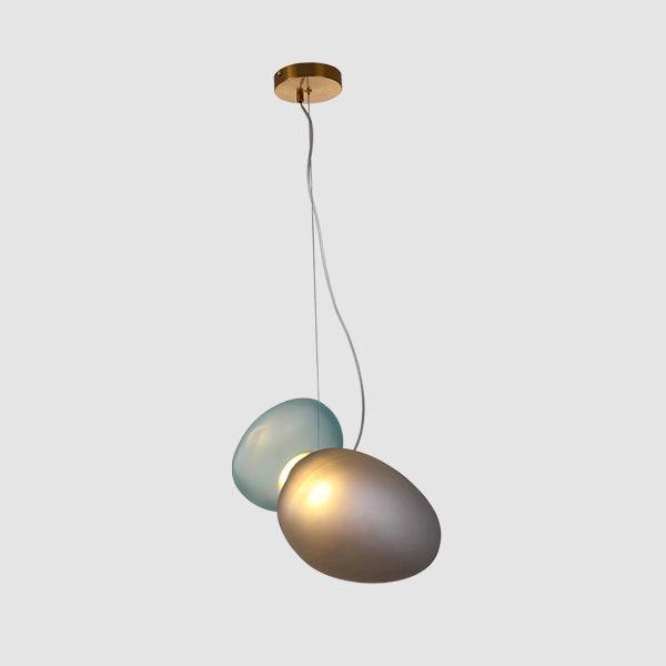 Mervan Frosted Glass Pendant Light-Neutral Decor