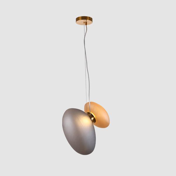 Mervan Frosted Glass Pendant Light-Neutral Decor