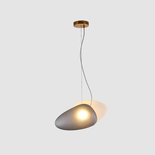 Mervan Frosted Glass Pendant Light-Neutral Decor