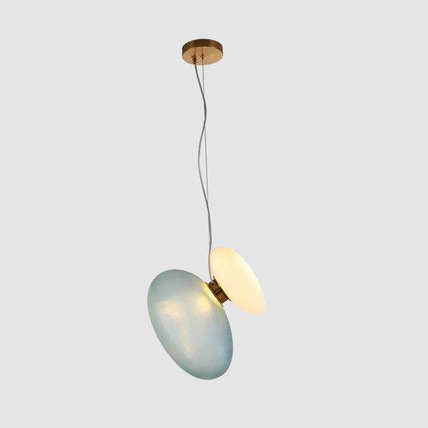 Mervan Frosted Glass Pendant Light-Neutral Decor