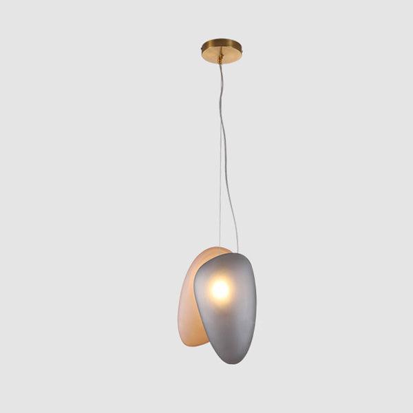 Mervan Frosted Glass Pendant Light-Neutral Decor