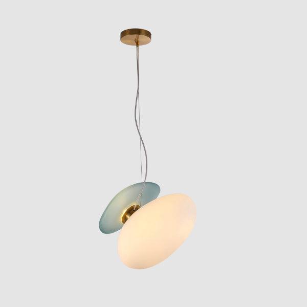 Mervan Frosted Glass Pendant Light-Neutral Decor