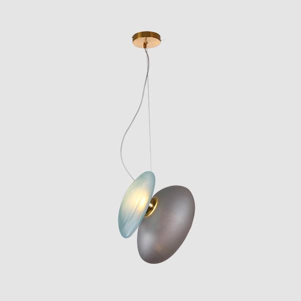 Mervan Frosted Glass Pendant Light-Neutral Decor