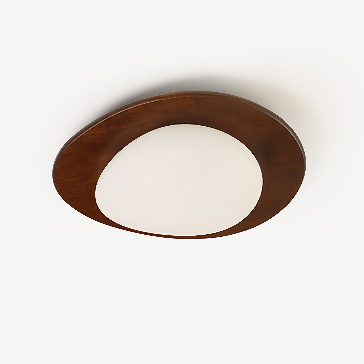 Evory Ceiling Light Wooden Walnut Pebble-Neutral Decor