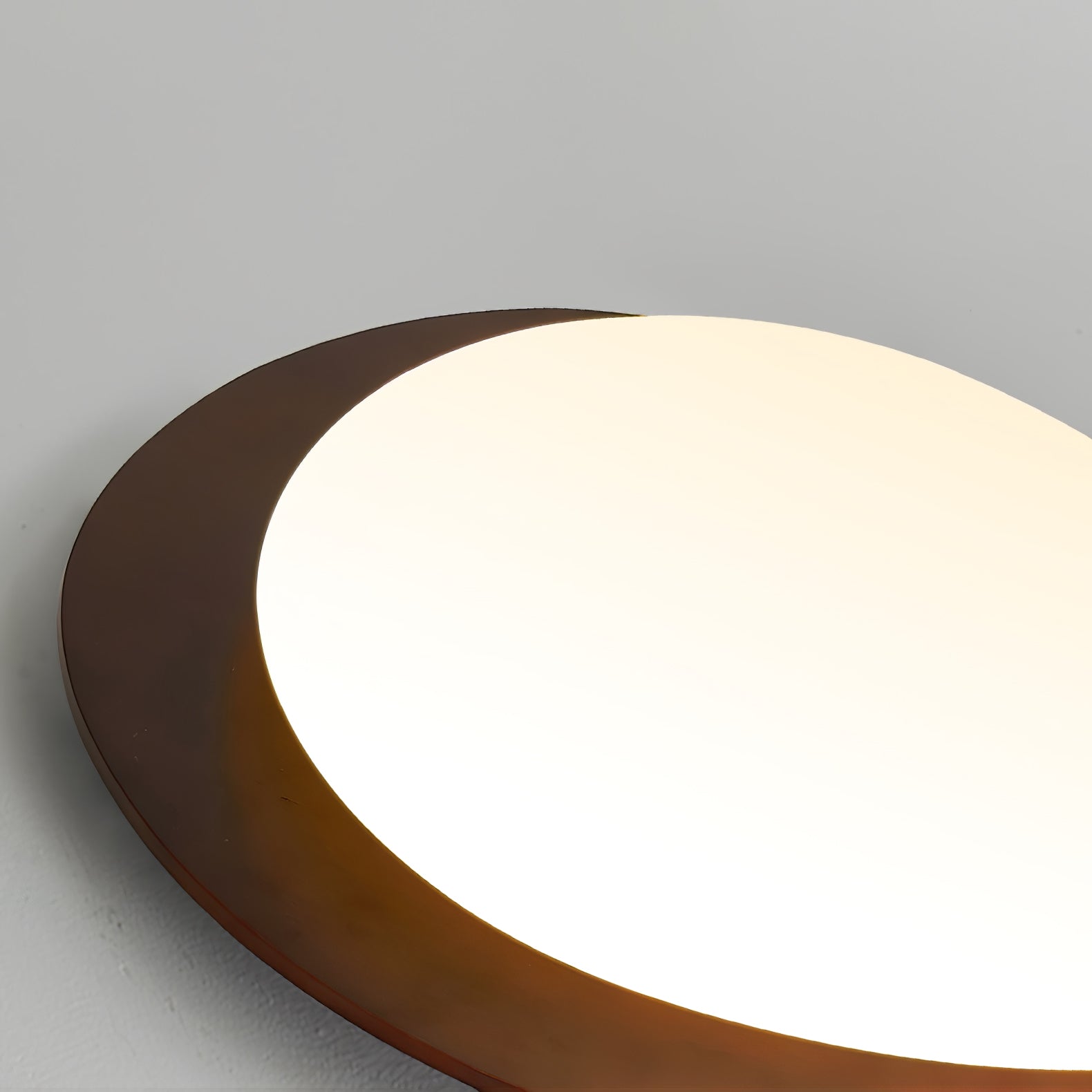 Evory Ceiling Light Wooden Walnut Pebble-Neutral Decor