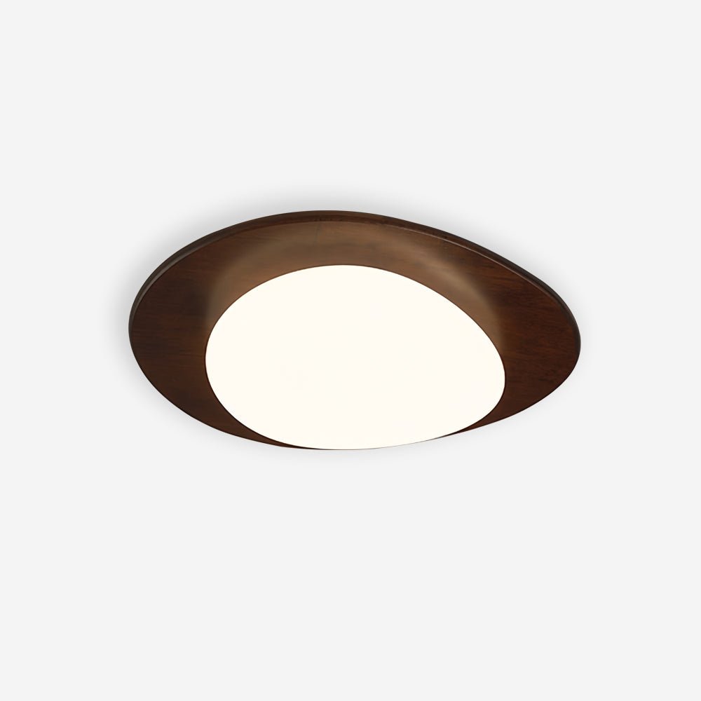 Evory Ceiling Light Wooden Walnut Pebble-Neutral Decor