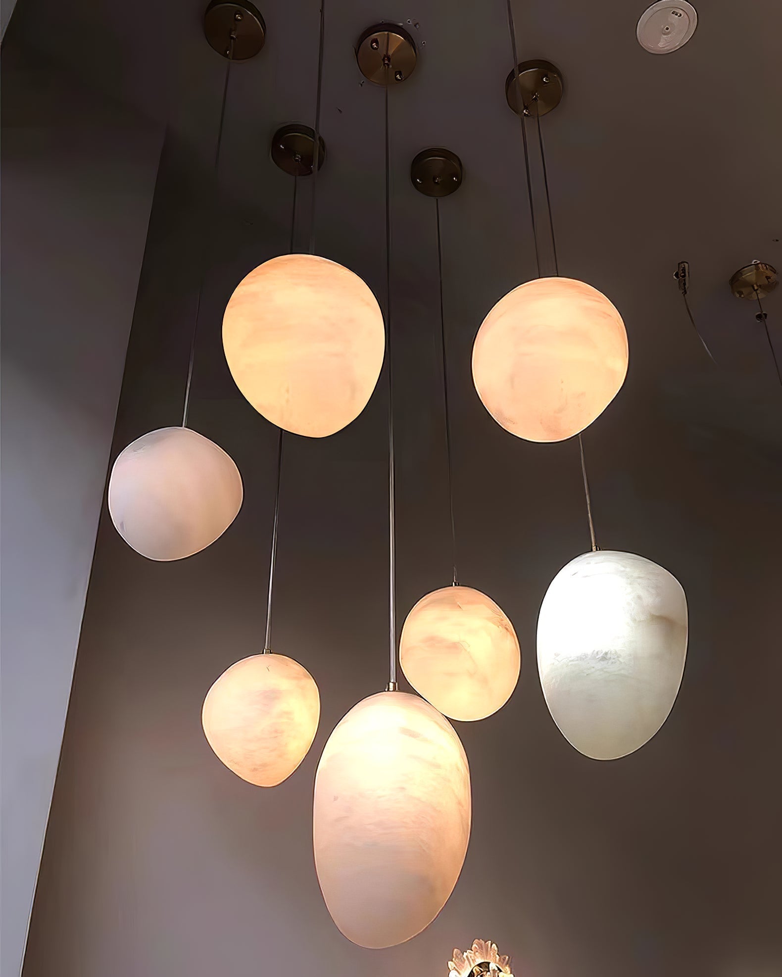 Alenor Alabaster Pendant Light-Neutral Decor