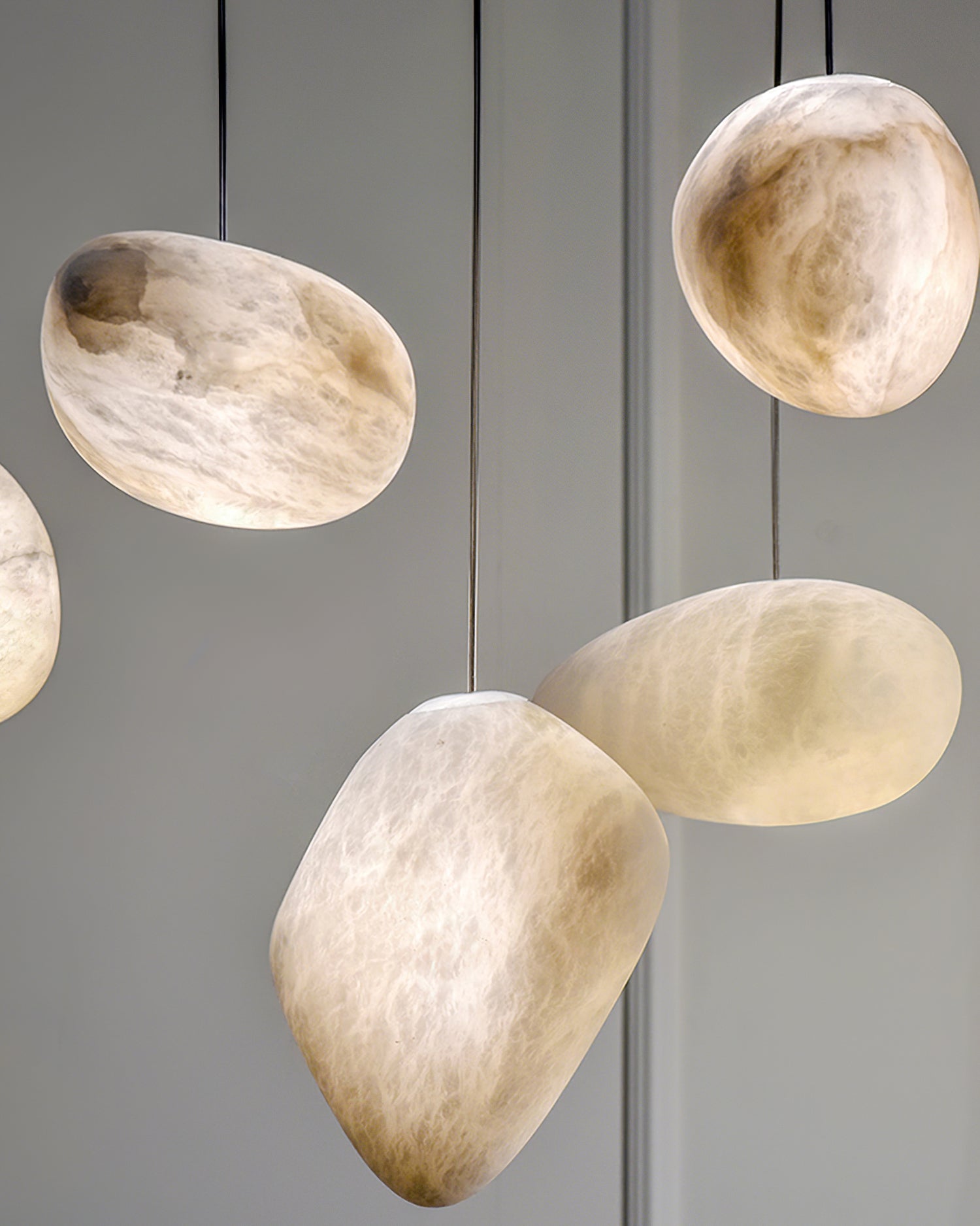 Jorveth Alabaster Pendant Light-Neutral Decor