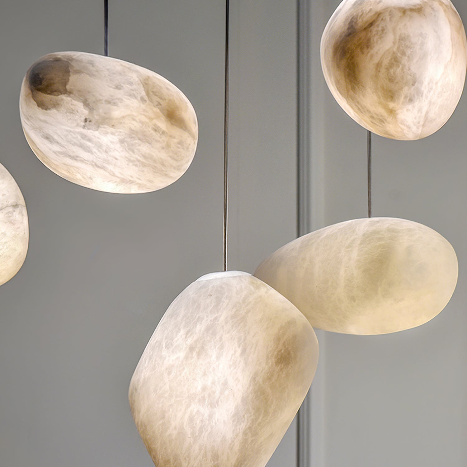 Jorveth Alabaster Pendant Light-Neutral Decor