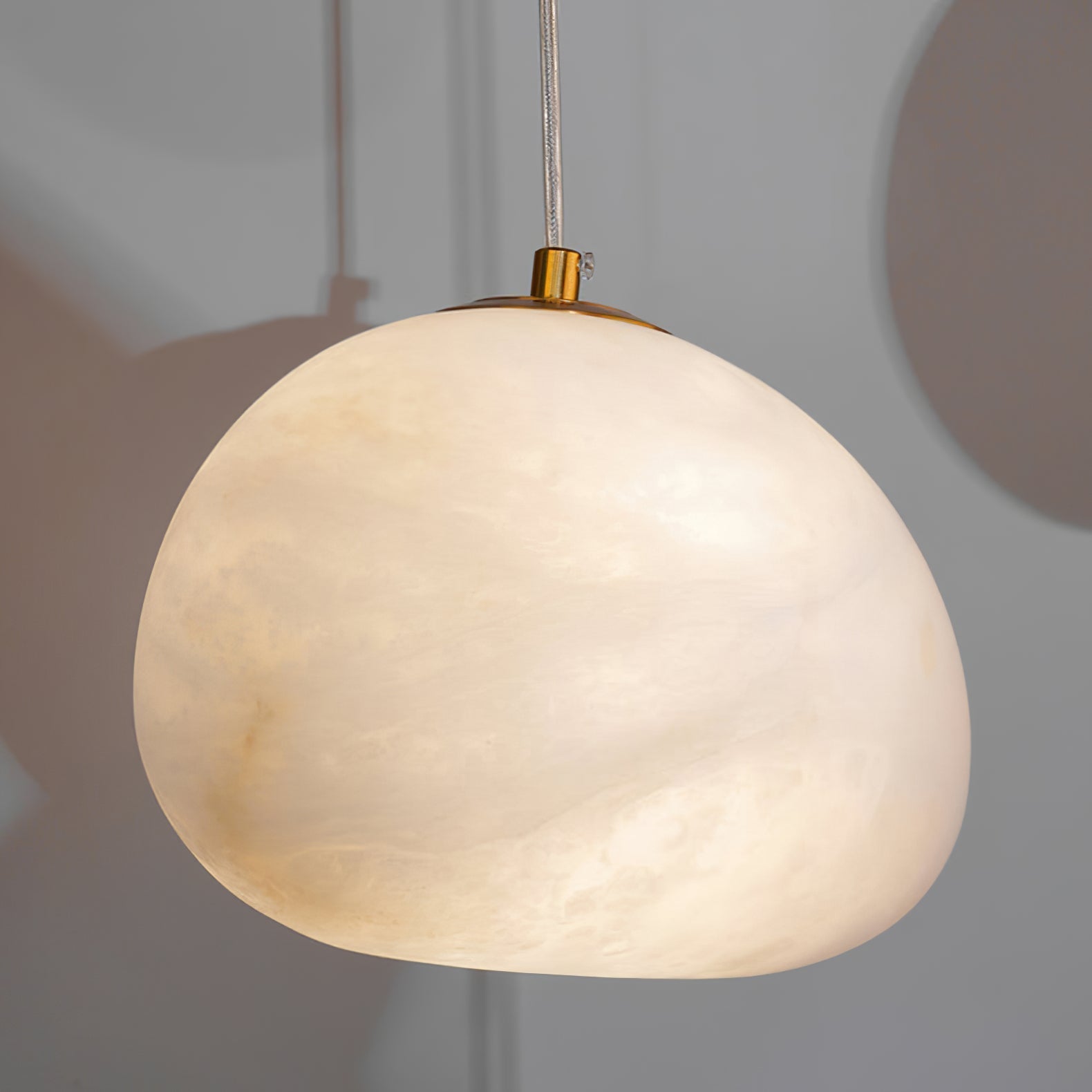 Alenor Alabaster Pendant Light-Neutral Decor