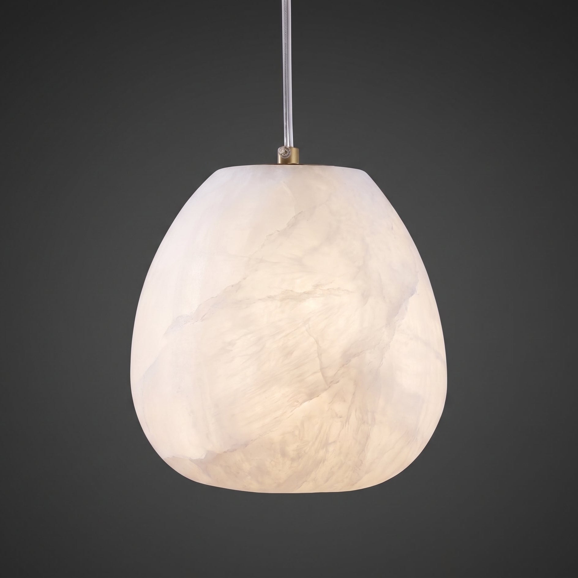 Alenor Pebbles Alabaster Pendant Lamp