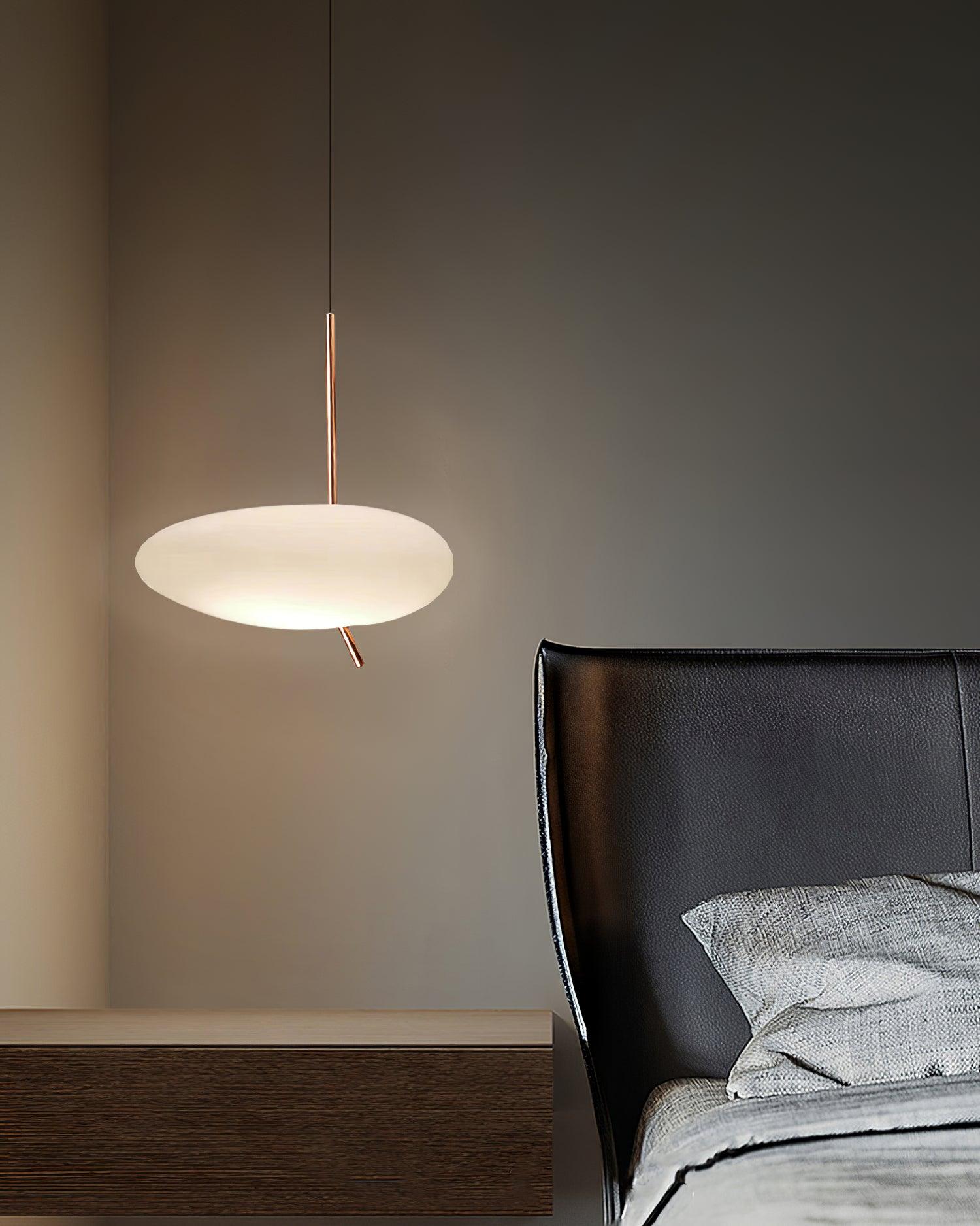 Sirixy Modern Glass Pendant Light-Neutral Decor