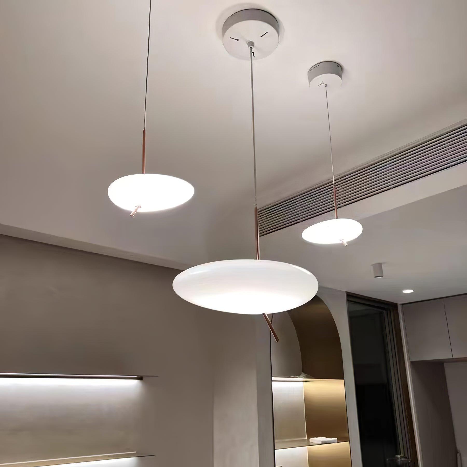 Sirixy Modern Glass Pendant Light-Neutral Decor