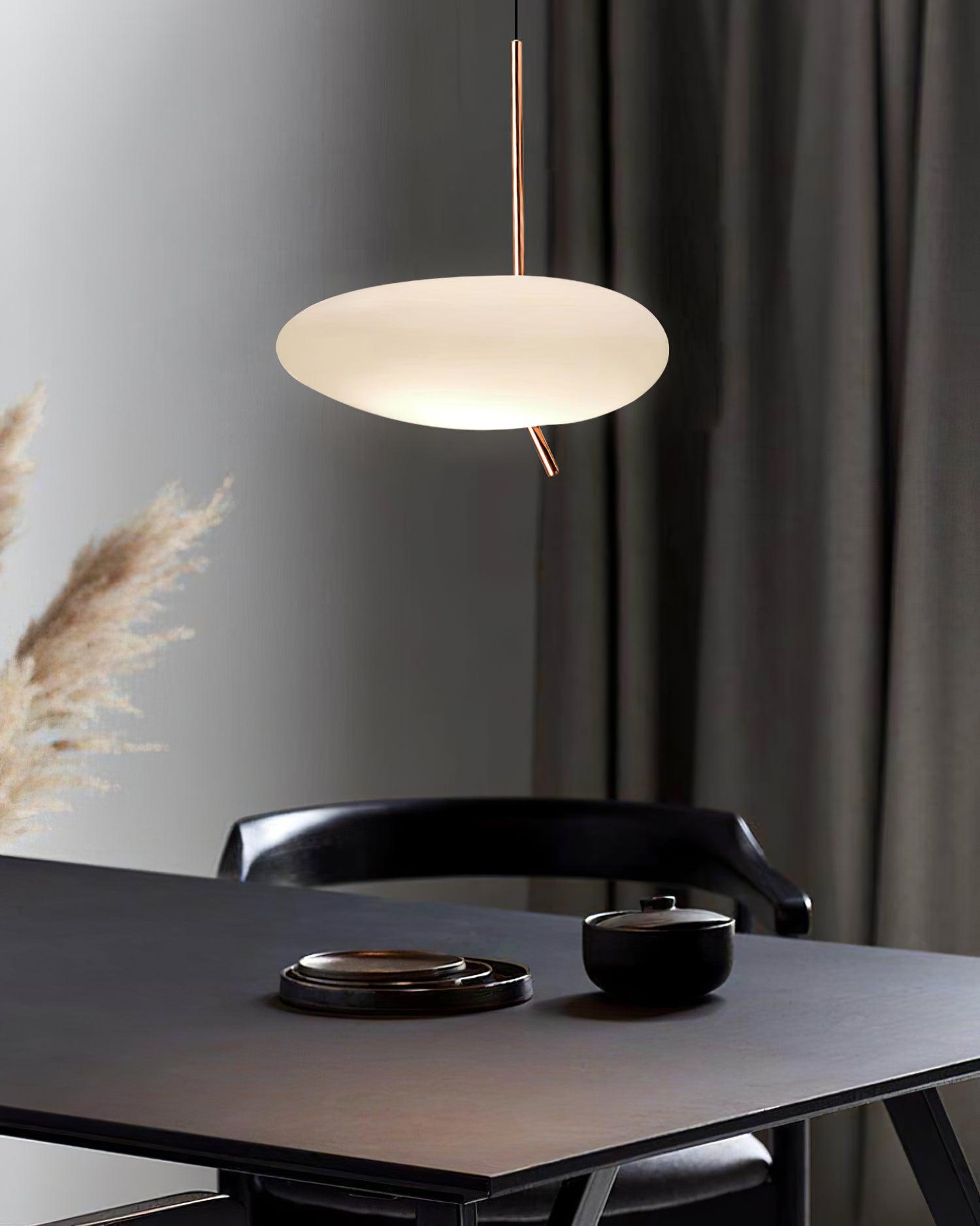 Sirixy Modern Glass Pendant Light-Neutral Decor