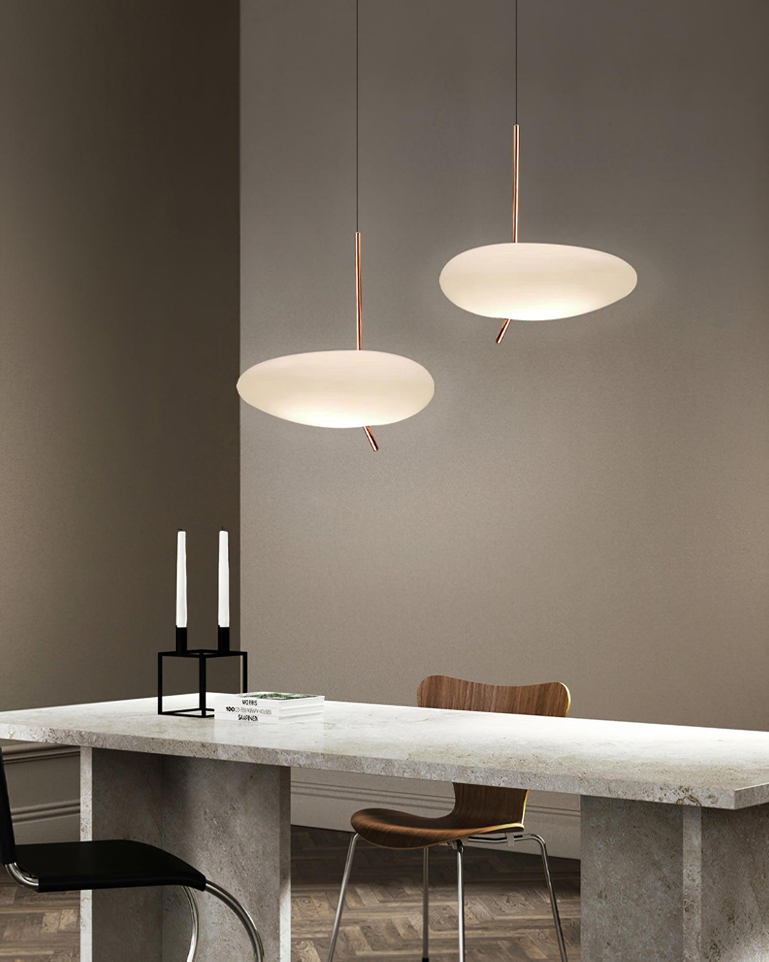 Sirixy Modern Glass Pendant Light-Neutral Decor