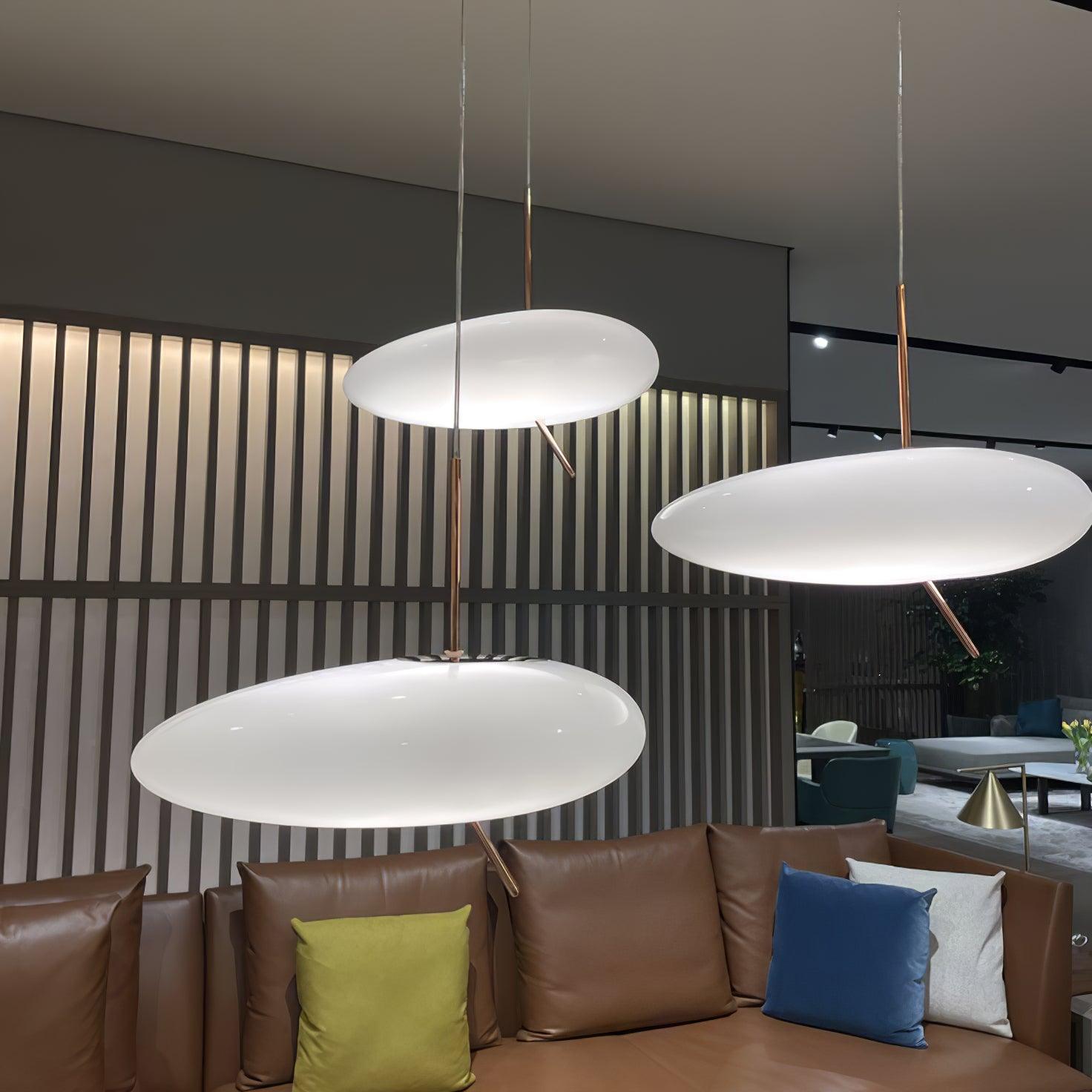 Sirixy Modern Glass Pendant Light-Neutral Decor