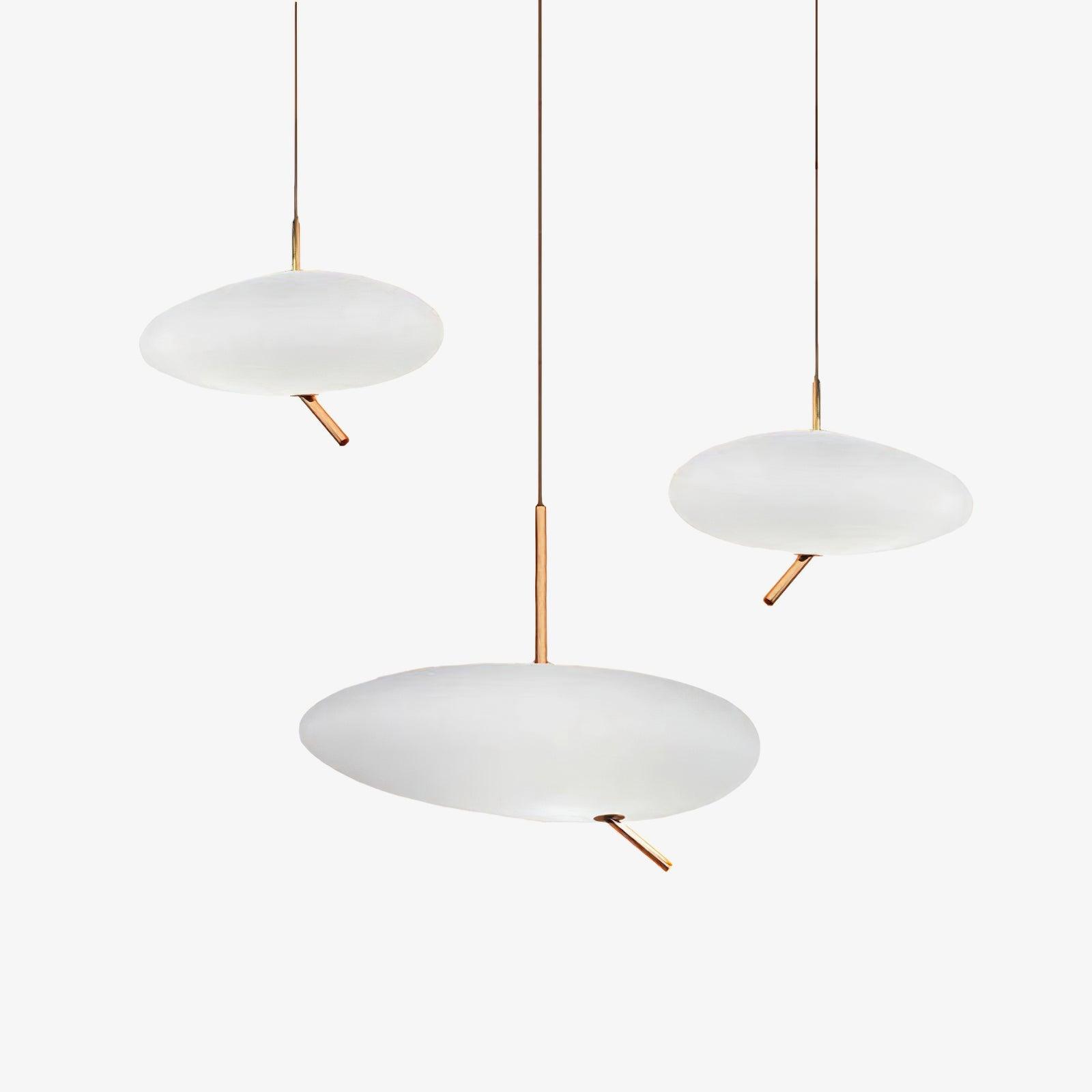 Sirixy Modern Glass Pendant Light-Neutral Decor