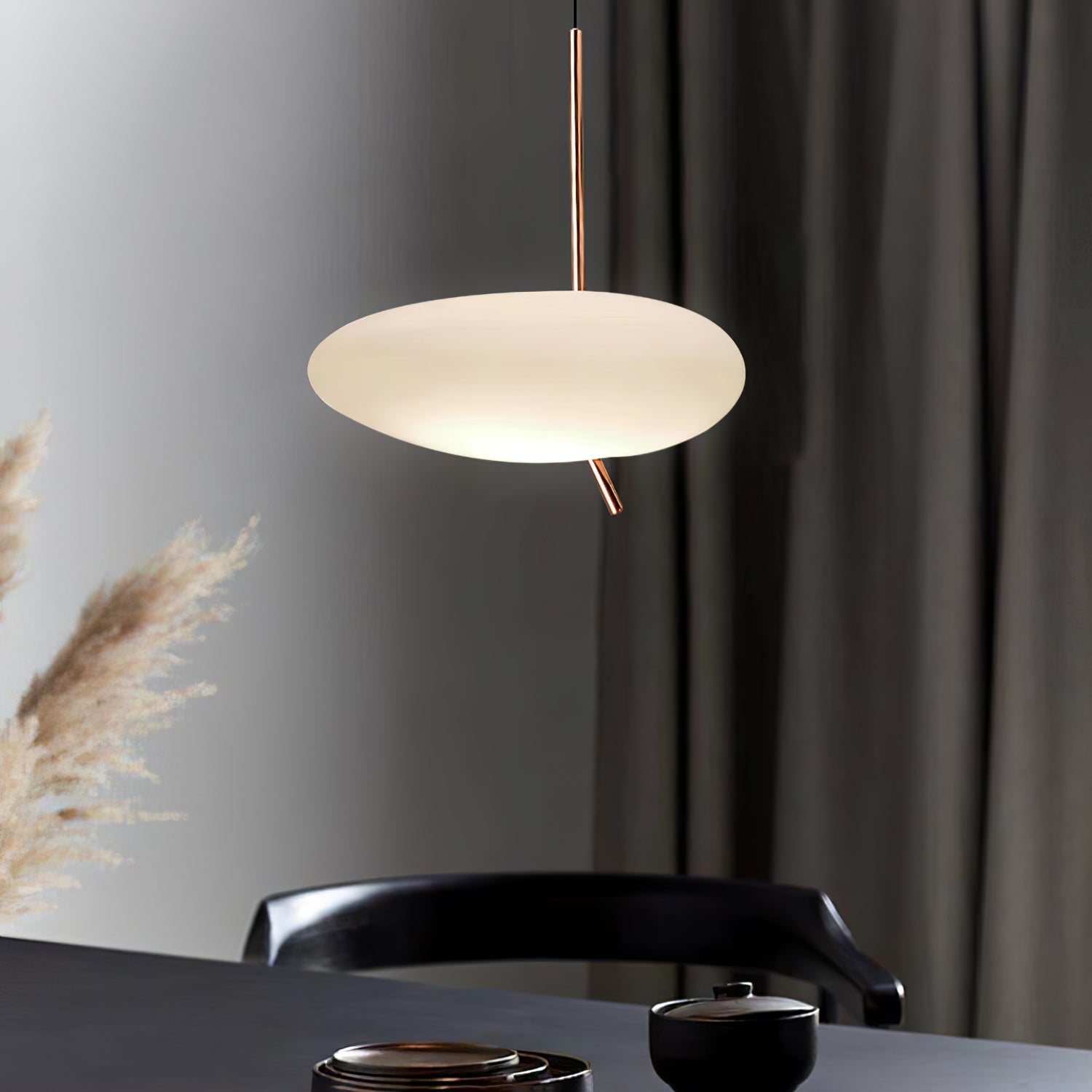Sirixy Modern Glass Pendant Light-Neutral Decor