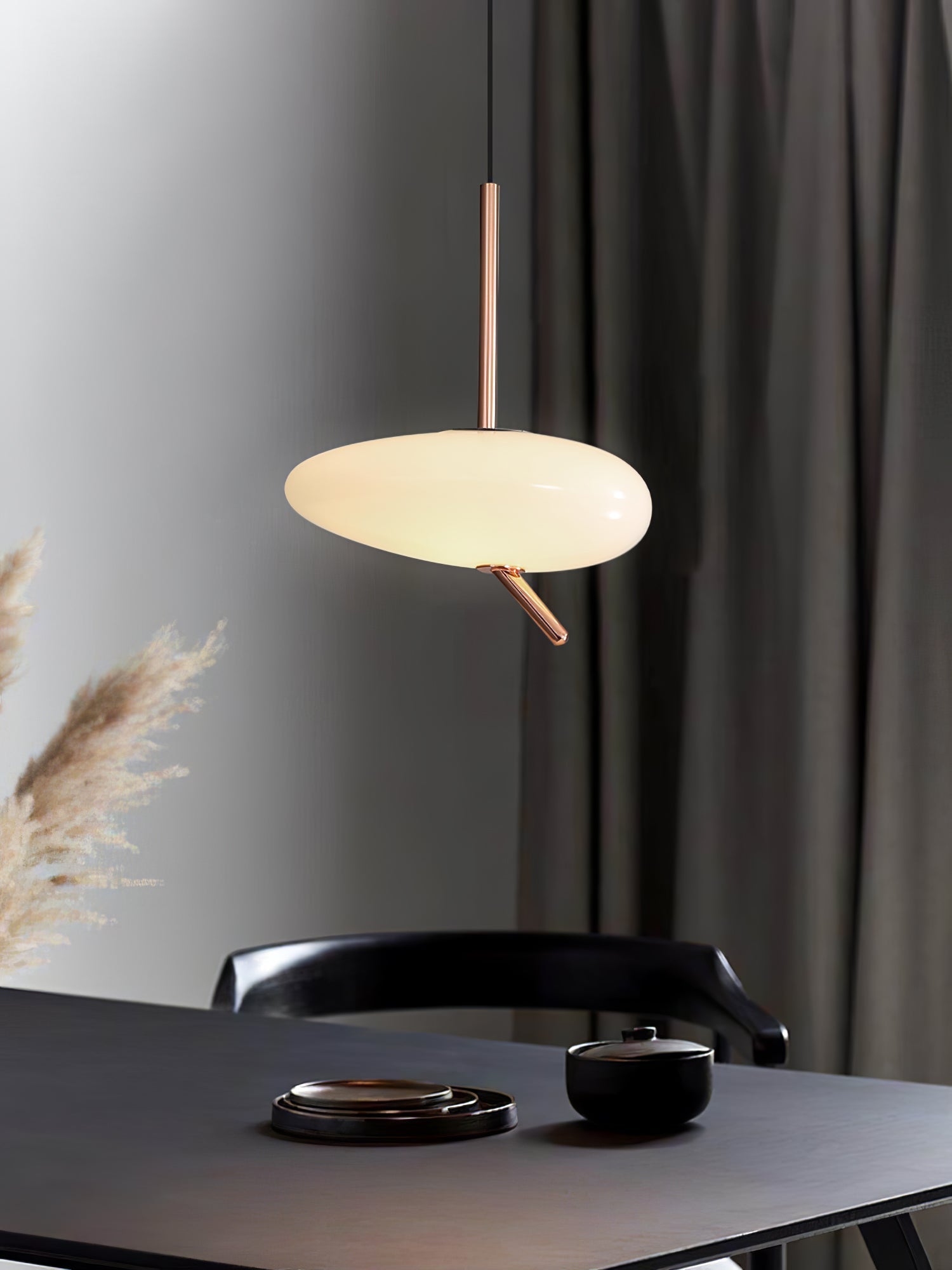 Sirixy Modern Glass Pendant Light-Neutral Decor