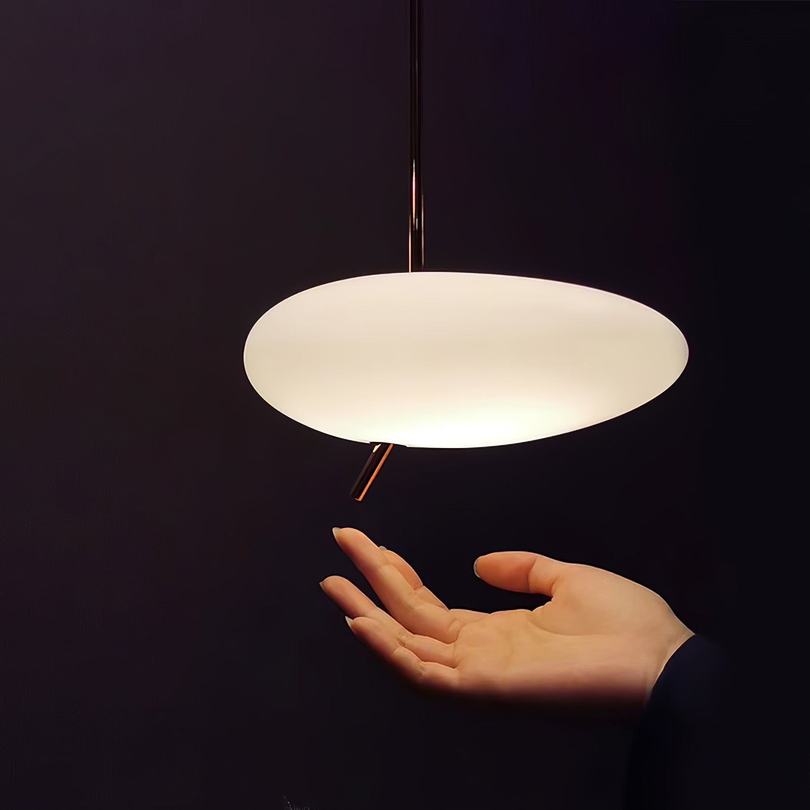 Sirixy Modern Glass Pendant Light-Neutral Decor