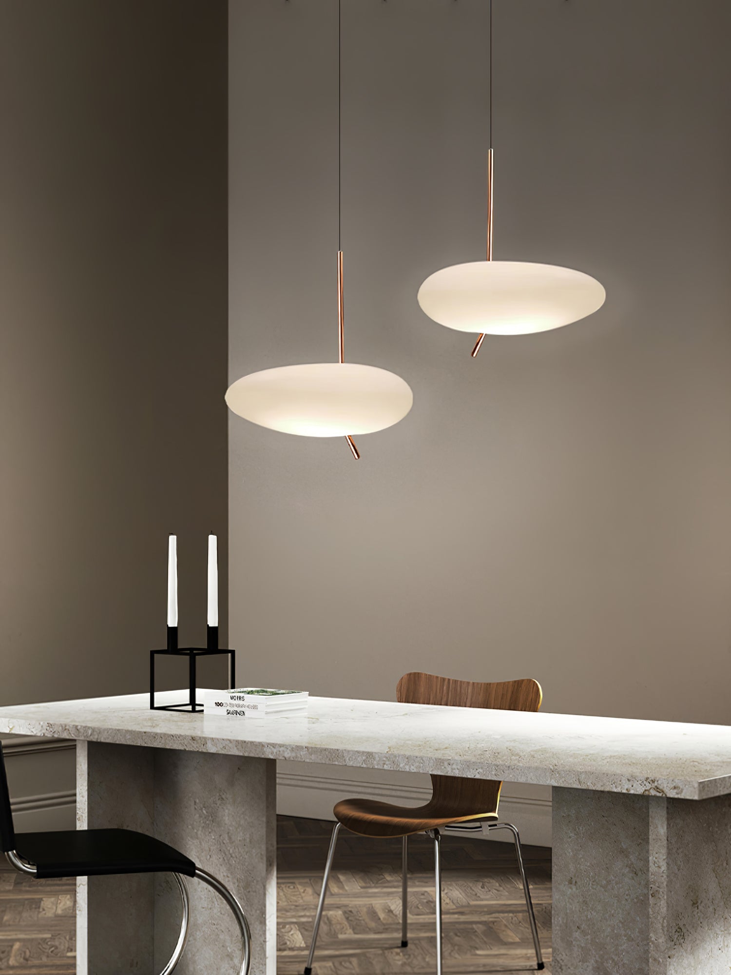 Sirixy Modern Glass Pendant Light-Neutral Decor