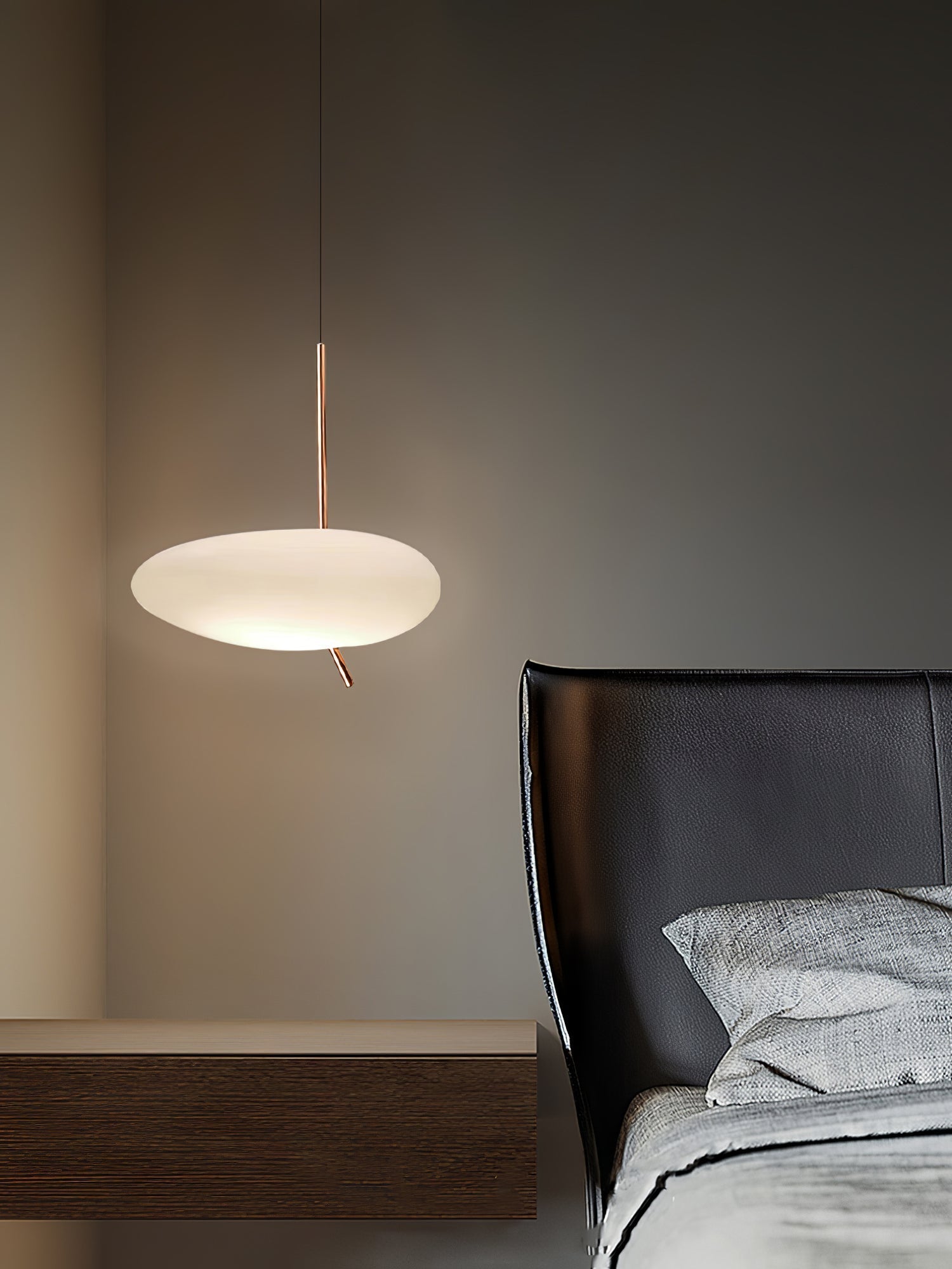 Sirixy Modern Glass Pendant Light-Neutral Decor