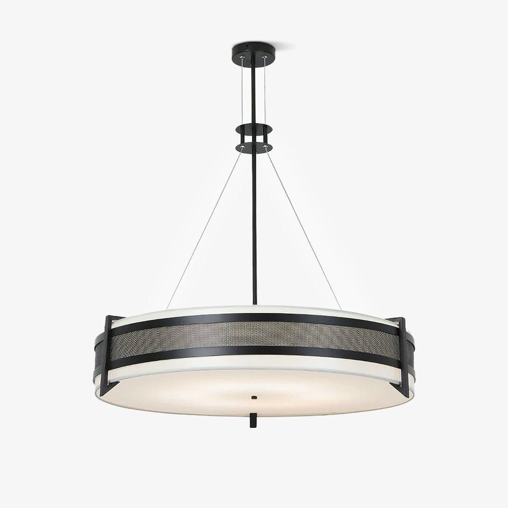 Lustra Chandelier Pedesina Black Mesh LED-Neutral Decor