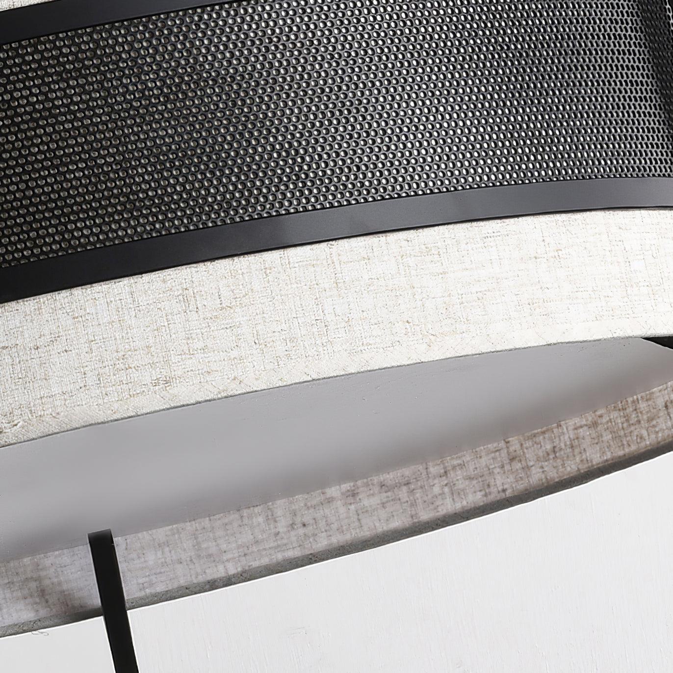 Lustra Chandelier Pedesina Black Mesh LED-Neutral Decor