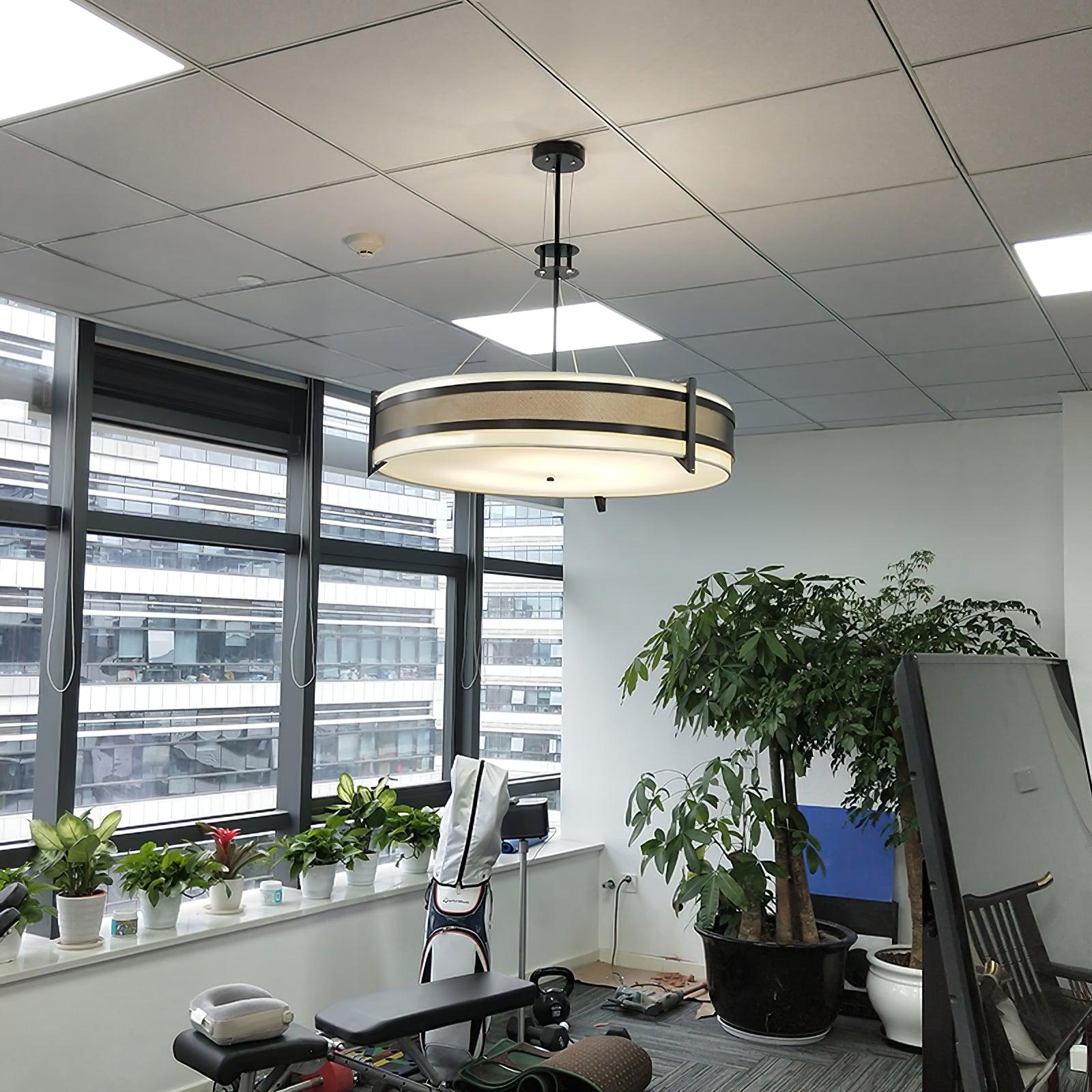 Lustra Chandelier Pedesina Black Mesh LED-Neutral Decor
